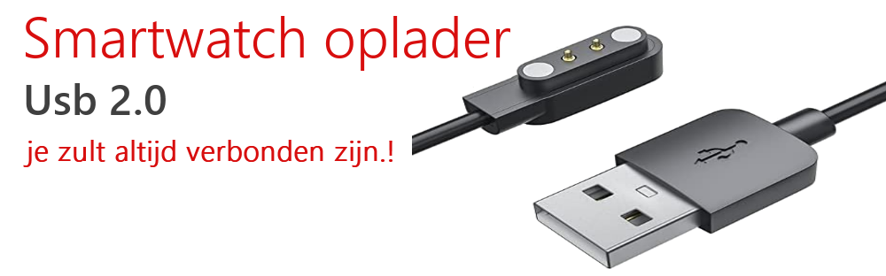 Smartwatch oplader