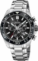 Festina Herenhorloge F20042/4 Chrono Swiss Made saffierglas