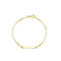 9 karaat Gouden Armband met Naamplaatje 261885