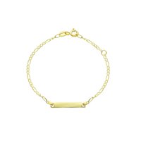 9 karaat Gouden Armband met Naamplaatje 261886