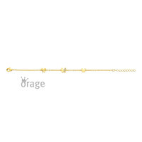 Orage Kids Armband K3107 vlinder verguld