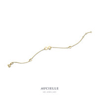 18 Karaat gouden Armband Aucielle AA0080B/18 met infinity en hartjes