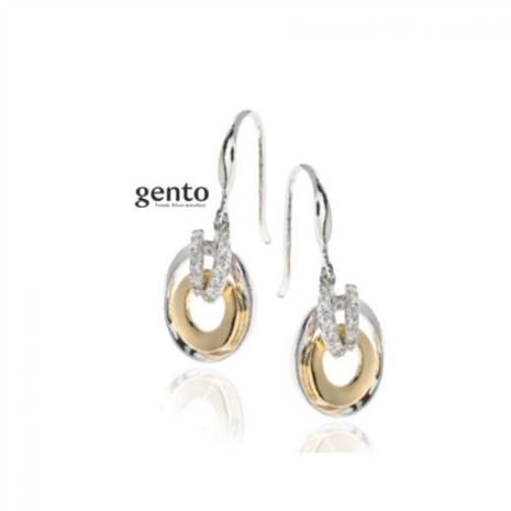 Gento Jewels Zilveren Oorbellen FB123