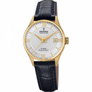 verdamping Piepen Onschuldig Festina-Swiss-Made-Horloge-F20011/1,-10-Atm,-saffierglas