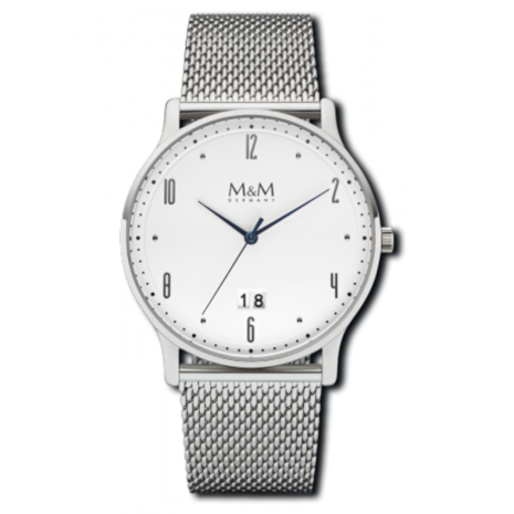 M&amp;M Horloge M11940-143 met saffierglas