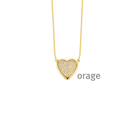 Orage Ketting met Hartje V1215