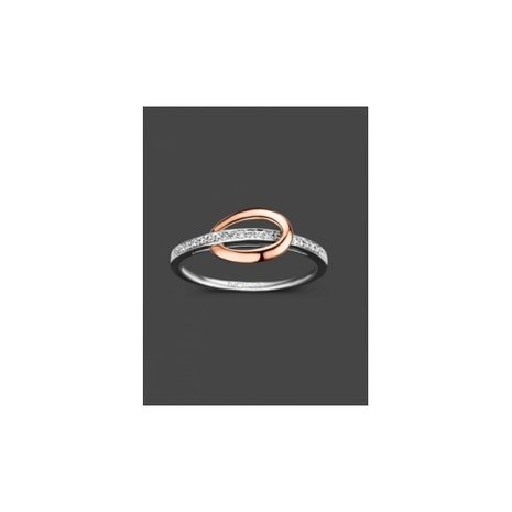 18 karaat Gouden Ring met Briljant Nona 92595