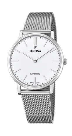 Festina Herenhorloge F20014/1 Swiss Made, saffierglas