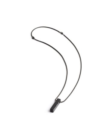Gemini ketting NNS5 Tantum Black Lava 