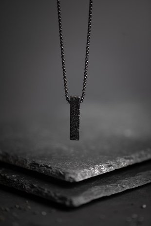 Gemini ketting NNS5 Tantum Black Lava 