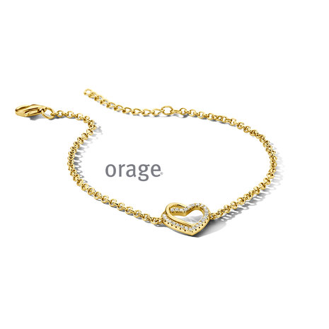 Orage armband AT241 met hartje