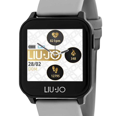 Liu Jo Smartwatch Energy SWLJ008 Black Silicon Grey