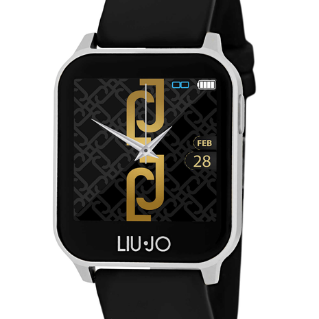 Liu Jo Smartwatch Energy SWLJ013 Silver Silicon Black