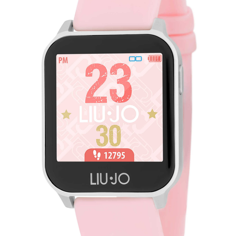 Liu Jo Smartwatch Energy SWLJ017 Silver Silicon Pink