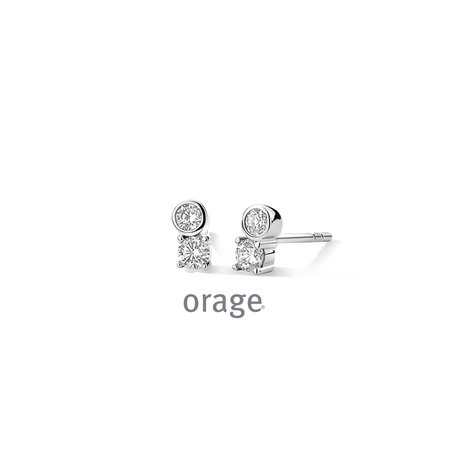 Orage oorbellen AS349