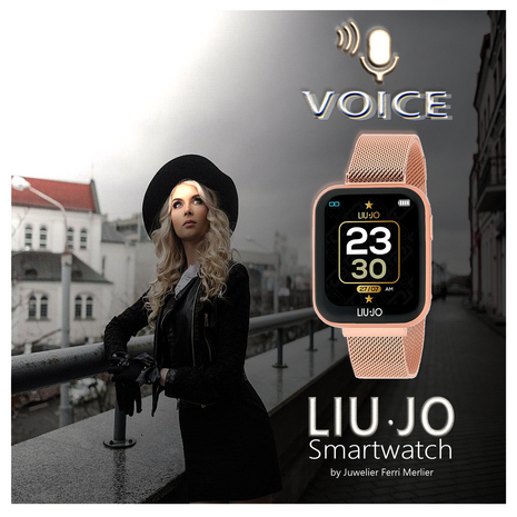 Liu Jo  Smartwatch Voice SWLJ054 ros&eacute; gold