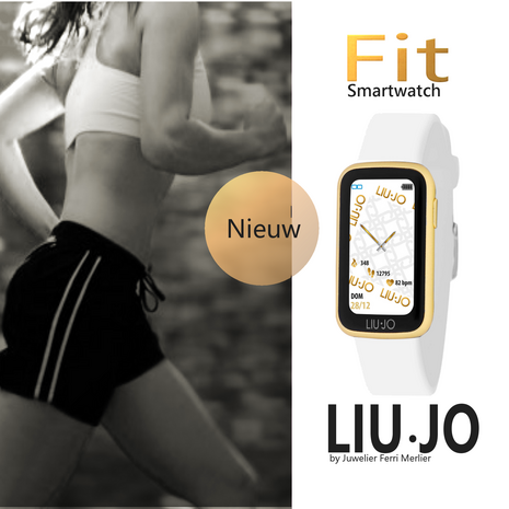 Liu Jo Smartwatch Fit horloge wit silicone band SWLJ037