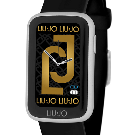 Liu Jo Smartwatch Fit horloge Zwart silicon band  SWLJ042