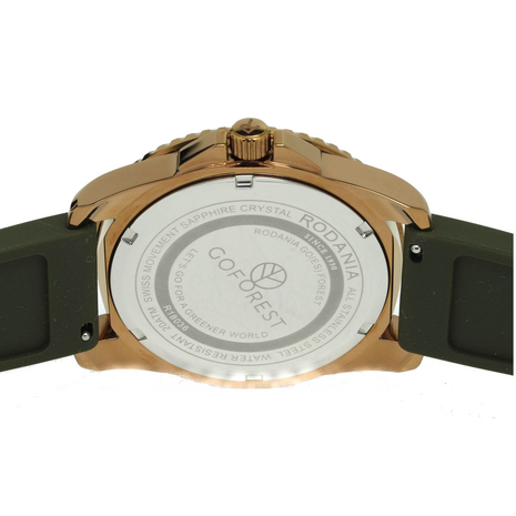 Rodania Herenhorloge Leman Go Forest Edition R18036, 20 ATM