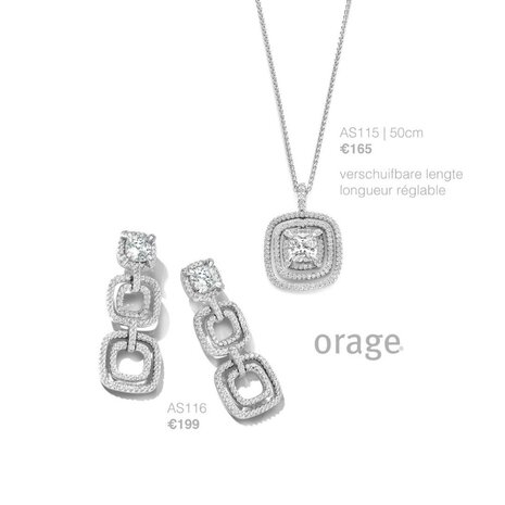 Orage Juwelen Geschenkset AS115 + AS116