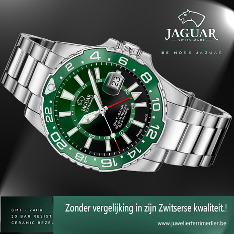 Jaguar Horloge J1011/3 Executive Swiss Made Ceramic 