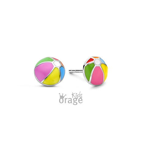 Orage Kids Oorbellen K2725 strandbal multicolor