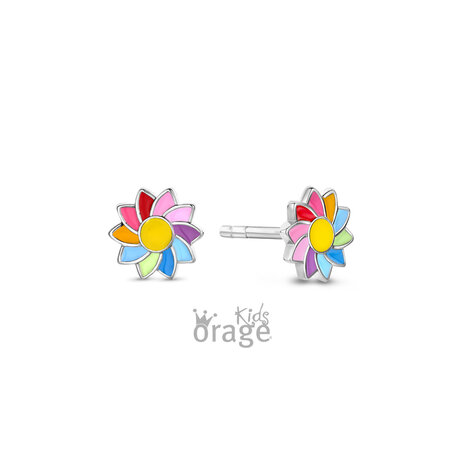 Orage Kids Oorbellen K2733 bloem multicolor