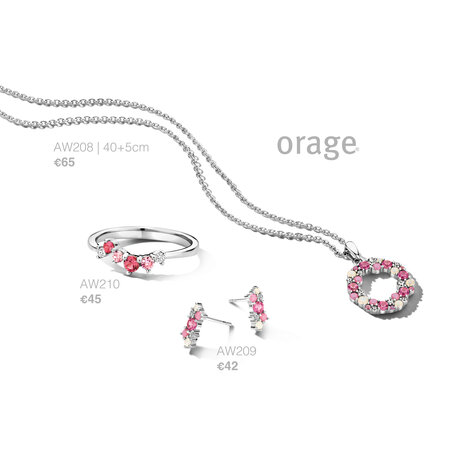 Orage ring AW210 roze