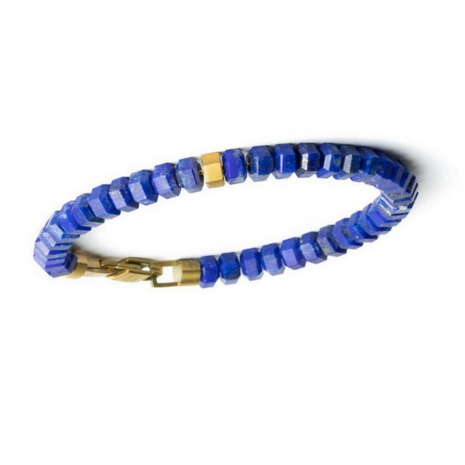 Gemini N03 Octo Blue Exclusieve armband met Lapis Lazuli