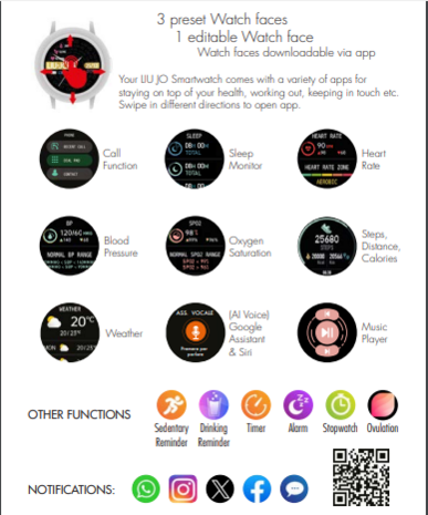 Liu Jo Smartwatch Voice Paint SWLJ123