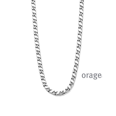 Orage ketting BA186 staal heren