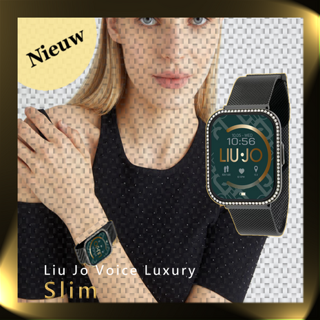 Liu Jo  Smartwatch luxury Voice Slim SWLJ098 MET STEENTJES