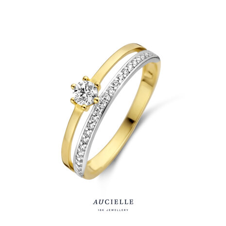 18 karaat gouden ring Aucielle AR0018C