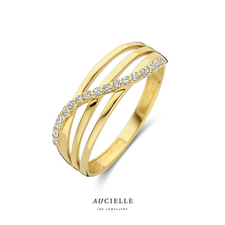 18 karaat gouden ring Aucielle AR0108C