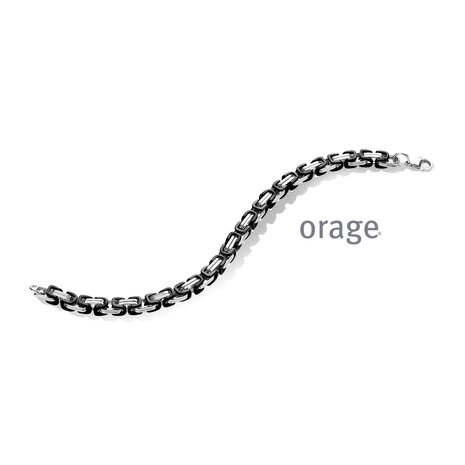 Orage armband BA165 staal heren