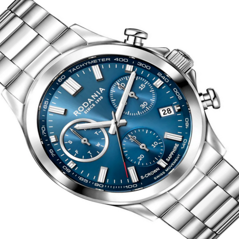   Rodania Herenhorloge Verbier Chronograph R17032