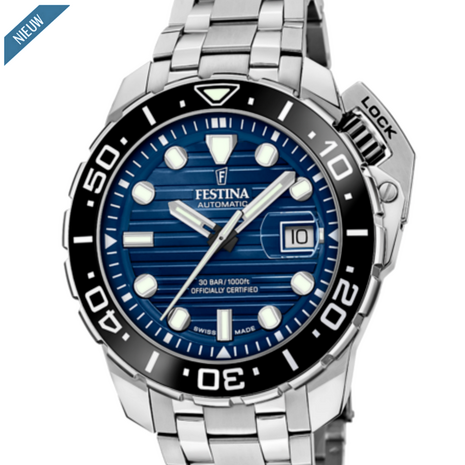 Festina Herenhorloge F20043/2 Diver SWISS