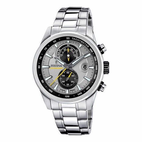 Festina Herenhorloge F20694/4 Timeless Chronograph, 10 Atm