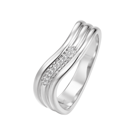 Diamanti Per Tutti Ring Ondine M2553