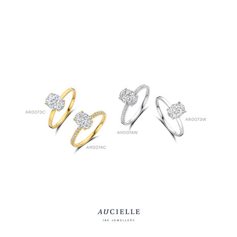 18 karaat gouden ring Aucielle AR0074W
