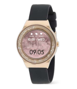 Liu Jo  Smartwatch SWLJ210 Voice Dancing gold rose black strap