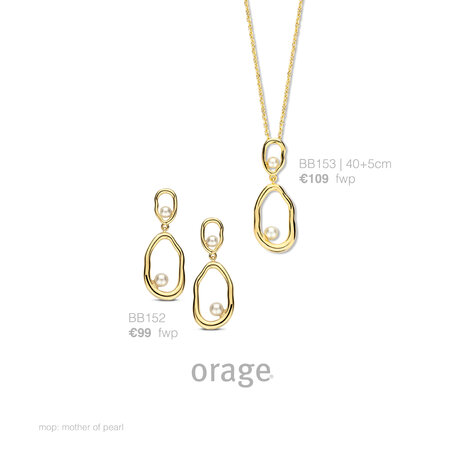 Orage Oorbellen BB152