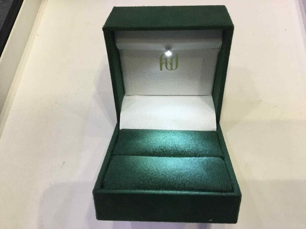 18 karaat gouden ring Aucielle AR9013A labgrown diamant