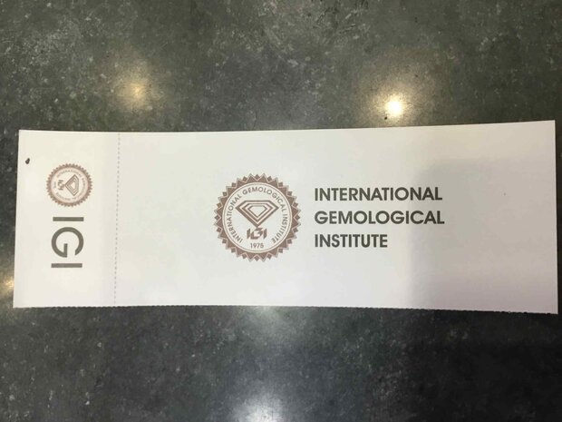 18 karaat gouden ring Aucielle AR9013A labgrown diamant