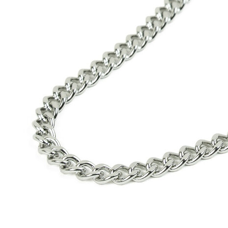 Gemini ketting NNL1 Leno Silver