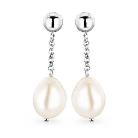 Silver Rose Oorbellen EA6415W