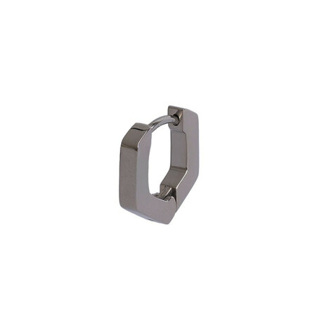  Gemini oorbel ETD11 Dexter Black in TITANIUM