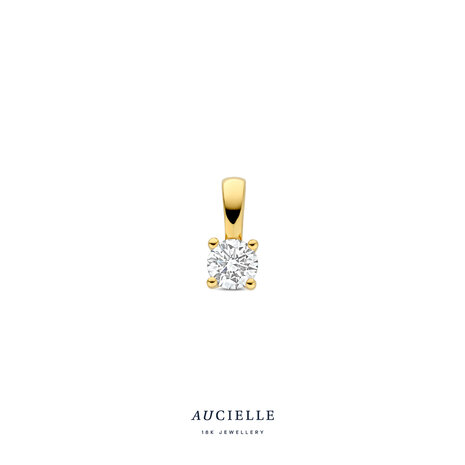 18 Karaat gouden Hanger Aucielle AH9000A labgrown diamant