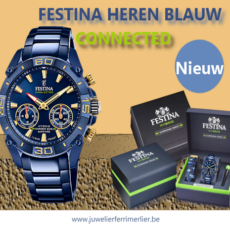 Festina Herenhorloge F20547/2 Chrono Bike Connected Special Edition