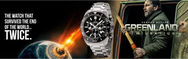 Festina Herenhorloge F20042/4 Chrono Swiss Made saffierglas